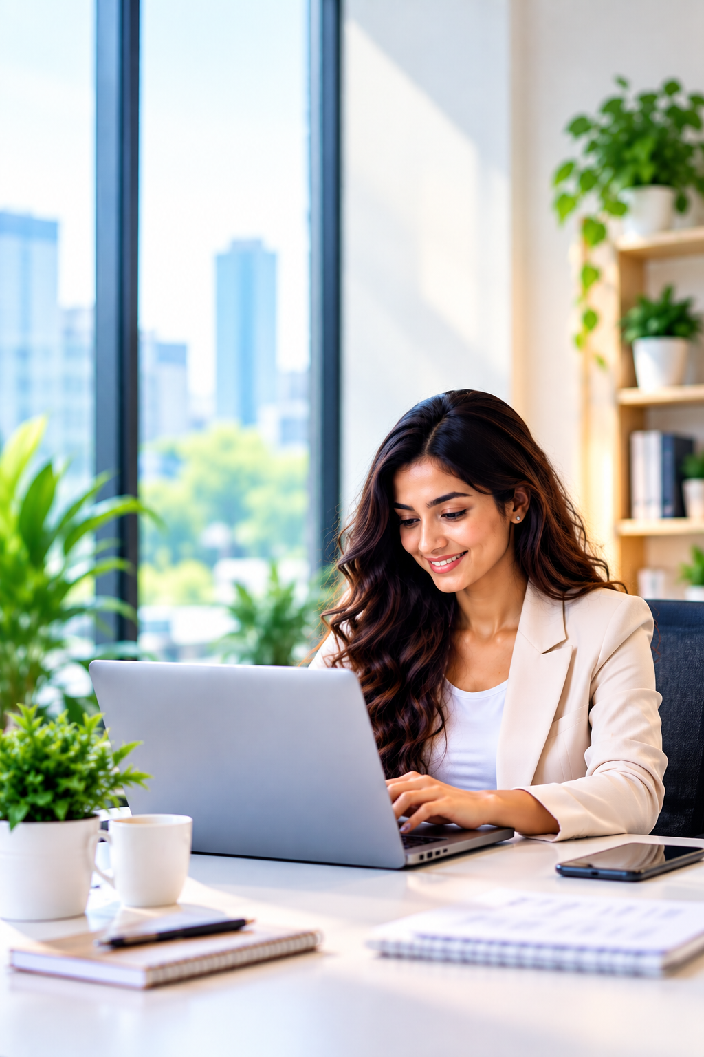 {{SERVICE}} professional working on digital marketing strategy